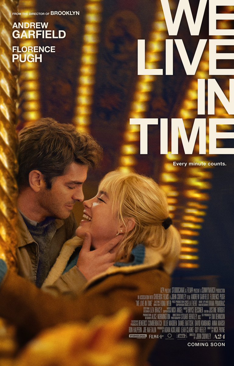 Tenemos poster de Andrew Garfield y Florence Pugh que protagonizan WE LIVE IN TIME la nueva comedia romántica dirigida por John Crowley ( director de Life After Life) de #A24

🧝🏻‍♀️ #andrewgarfield #florencepugh #weliveintime #movie #romance #película
