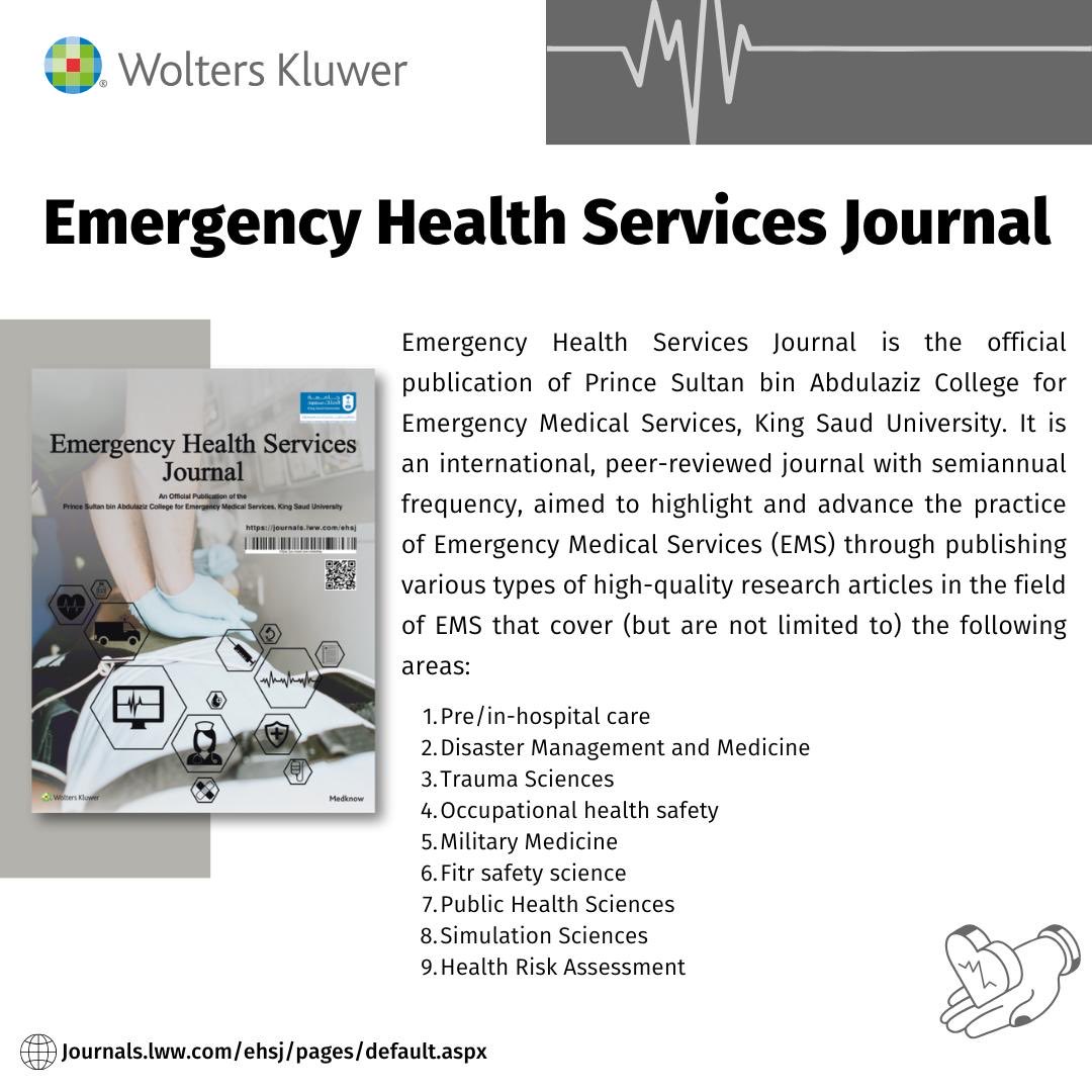 Emergency Health Services Journal tweet media