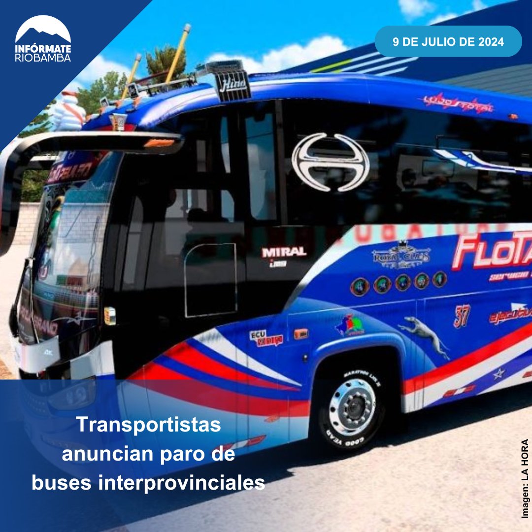 INFORIO02's tweet photo. #Actualidad Fenacotip anuncia el cese de funciones este 16 y 17 de julio, los trasportistas reclaman más seguridad en las vías con la presencia de la Policía Nacional y el Ejército. ¿Te parecen correctas las acciones de la federación son correctas?
#InfoRio #ParoNacional https://t.co/KKI1BmAuym