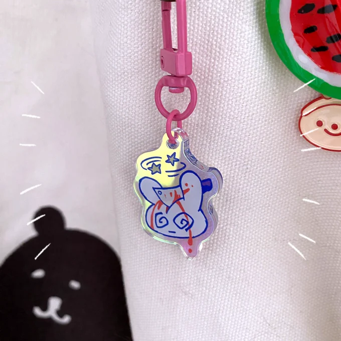 new items up now!! check it out on my store ^_^  new holo charm new holo sticker new prismatic sticker   snailclub.shop