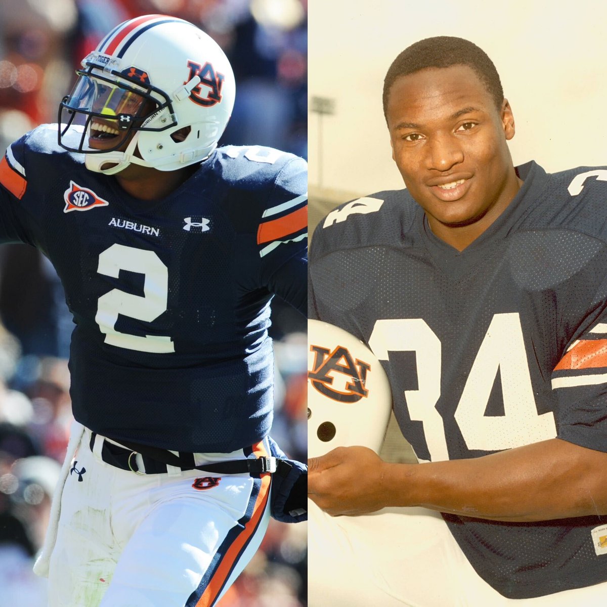 FanDuel's tweet photo. You can't say Cam Newton or Bo Jackson.  

Name another great athlete from Auburn ✍️

#WarEagle | #AuburnMade https://t.co/yDoGMnDXsA