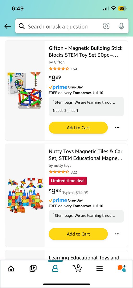 BeckyKurkowski's tweet photo. @KamiApp I’m a kindergarten teacher! I am trying to get together STEM bags for my students this year! Would you mind a rp on my list to help us get one step closer! Any help is appreciated! 📚👩🏼‍🏫🙏🏻

https://t.co/3DsjR783Iq https://t.co/OeSBm99jAT