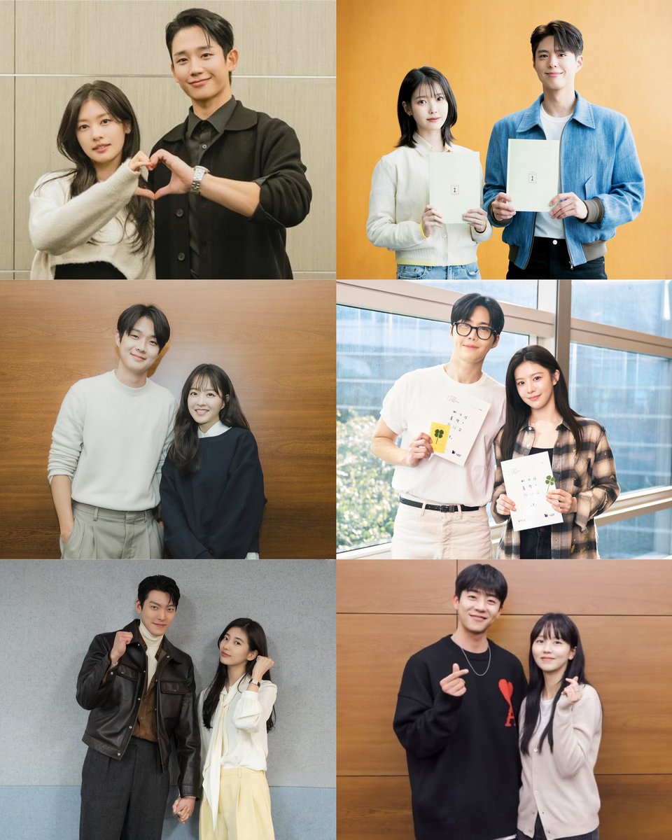 kdramadaisy's tweet photo. upcoming kdrama pairings I'm looking forward to!! https://t.co/fqYB11b6n1