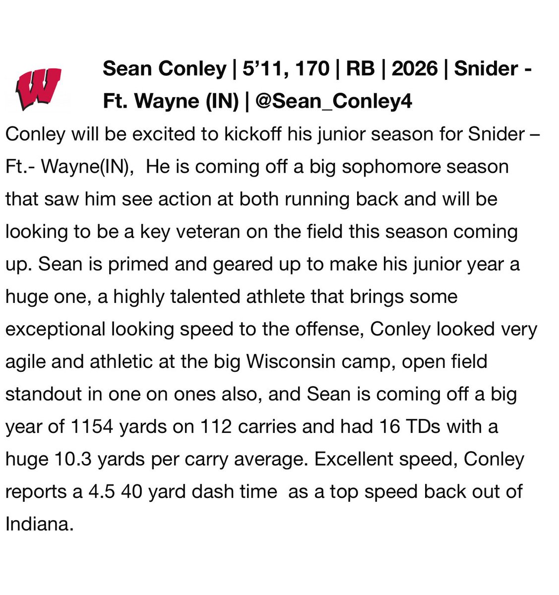 Sean Conley tweet media