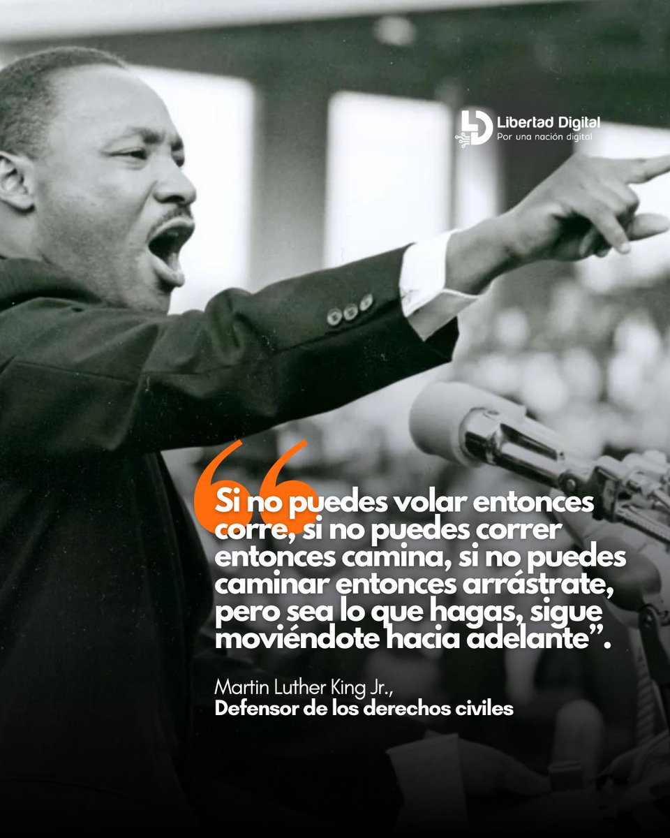 En #LibertadDigitalRD, creemos en el poder de la perseverancia y el esfuerzo constante. No importa cuán difíciles sean los desafíos, siempre hay una manera de avanzar. Sigue adelante, persigue tus sueños y nunca te detengas. 🚀💪