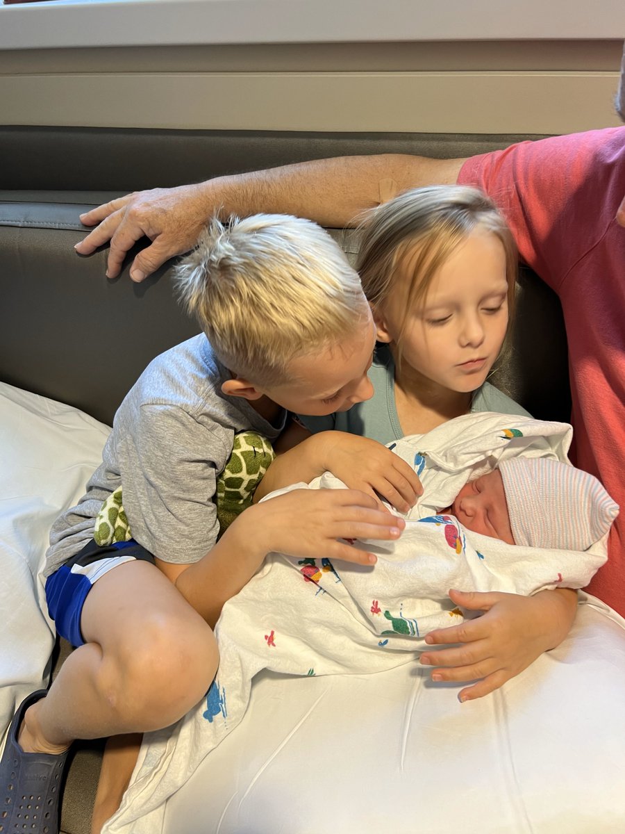 Personal tweet alert! Judy And I are excited to welcome Grandbaby #6. Mack Thomas Loy, son of Mike and Jordyn Loy and baby brother of Brewer and Malia Loy. Everyone is doing fine. We are so blessed.