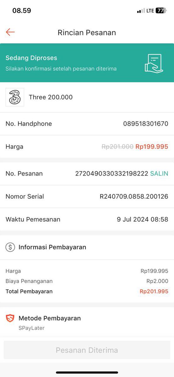 panggilnala's tweet photo. HELP RT SCAMMER GESTUN 

Gue ga sempet ss rc nya udh keburu dia hapus dan ngeblok. Gue baru pertama gestun via co kirain emng feenya lebih rendah dan prosesnya lama, ternyata kena scam gais🥲 
Akun x : @razbll 
Wa : +62 858-9237-7415
no co : 089518301670

#zonauang #zonajajan https://t.co/adhSE9FwqL