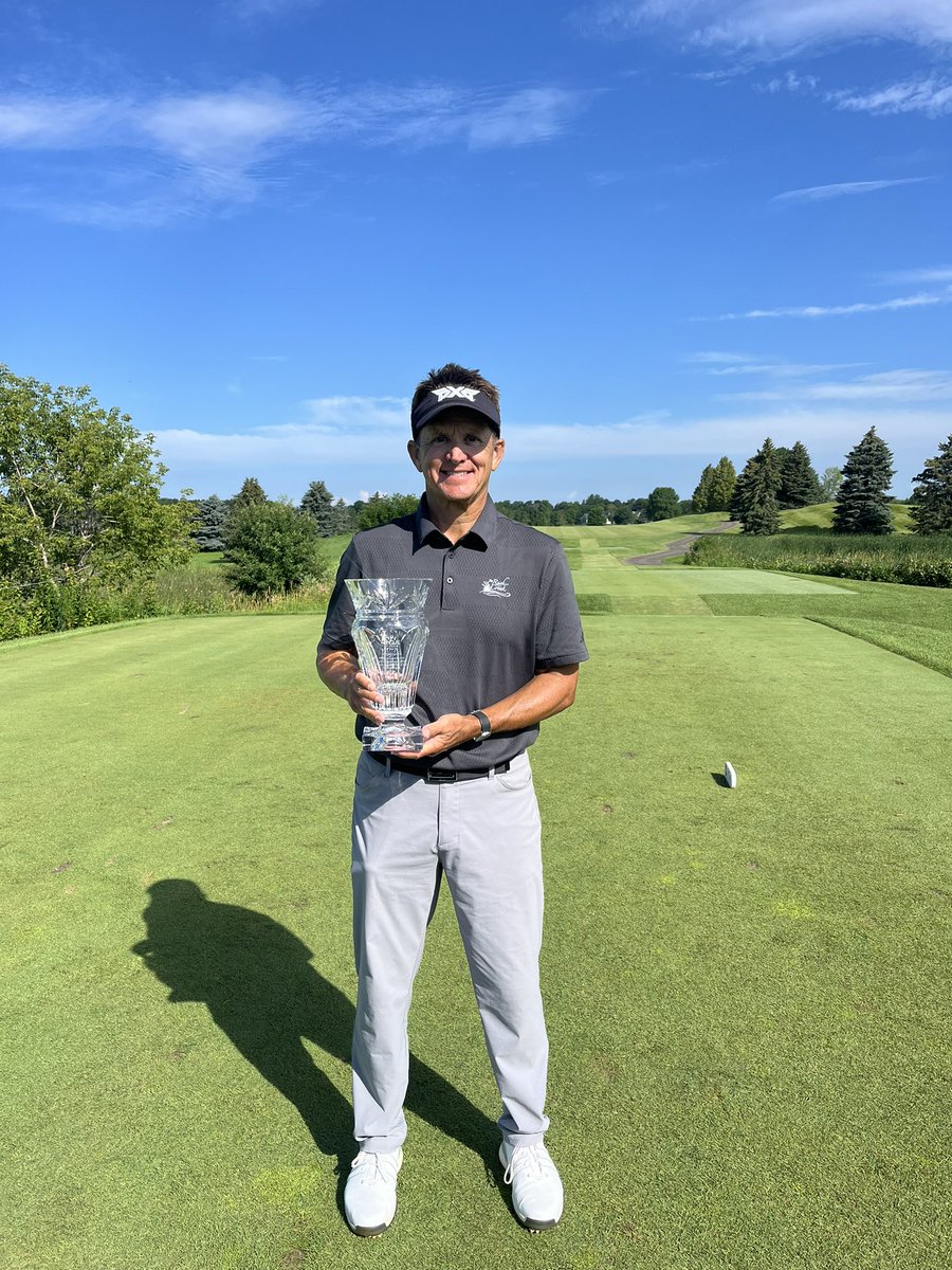 MinnesotaPGA's tweet photo. Thank you to General Manager, Derek Stendahl, PGA, Course Superintendent, Spencer Dahlquist, and the staff at Rush Creek Golf Club for hosting the 2024 Minnesota State Open presented by @yamahagu. https://t.co/JKrs3kHt58