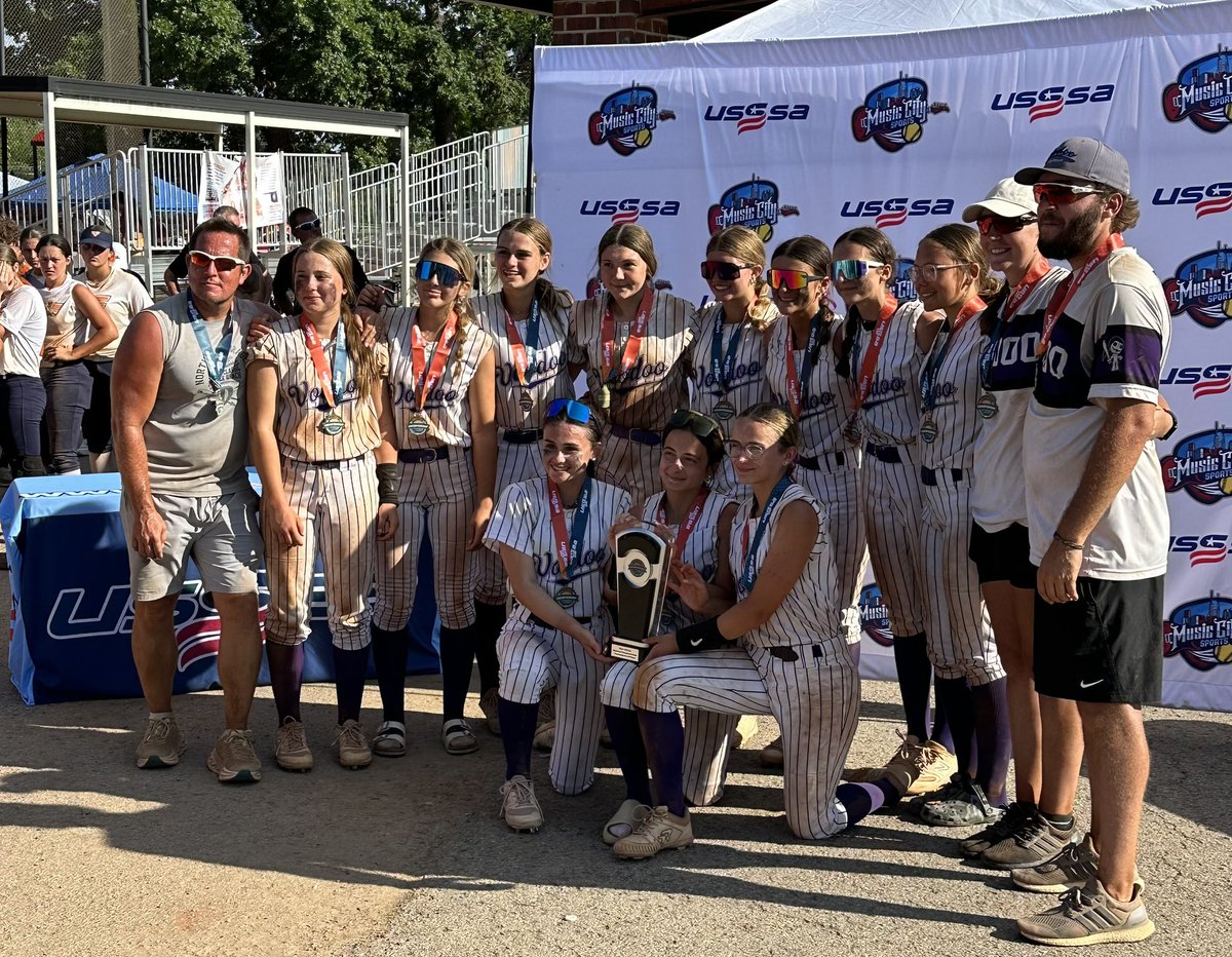 Had a great time last week in Tennessee at the USSSA SE Nationals where we finished 3rd out of 33 teams, playing teams from AR, IL, IN, LA, OK, and NC. In 9 games, hit .560, OPS 1.380, 5 doubles, 15 runs scored, and 5 SB. Looking forward to the next one!