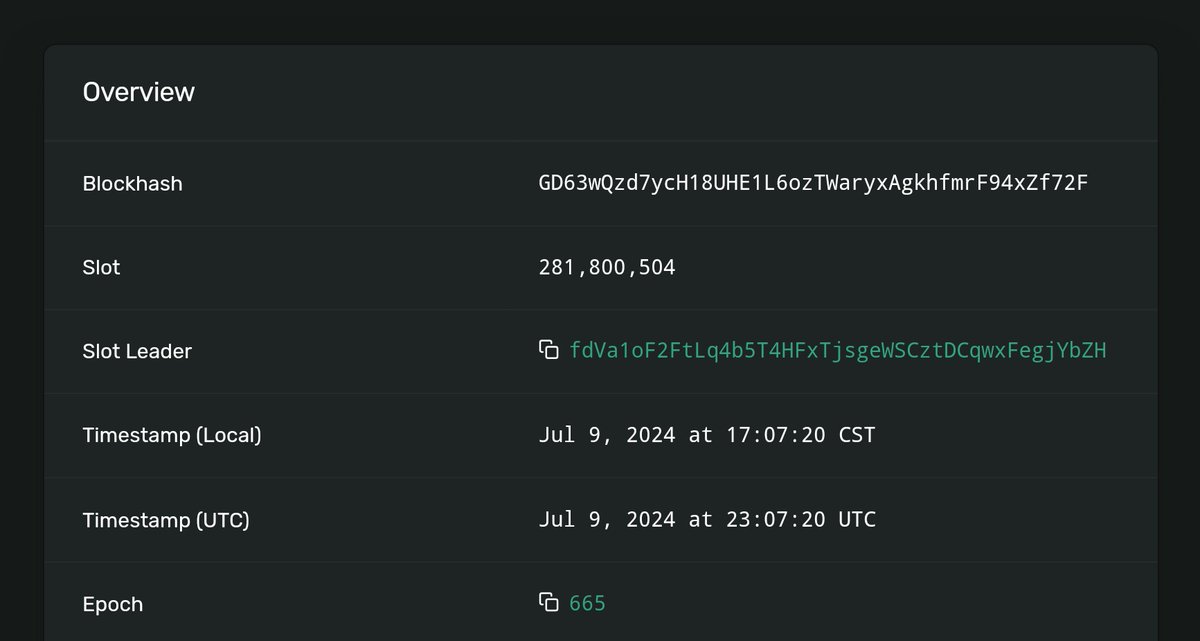 DegenerateNews's tweet photo. BREAKING: FULL @jump_firedancer CLIENT BUILT ITS FIRST ACCEPTED BLOCK ON SOLANA TESTNET https://t.co/QXnx7D9Djt