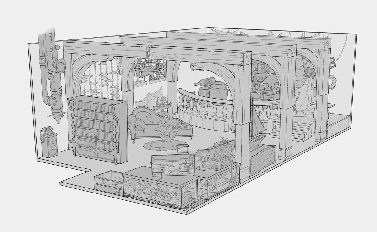 mxu_art's tweet image. Hey #PortfolioDay! I'm Michelle Xu, I do background design for animation.
🦞Portfolio: mxuart.com🦞