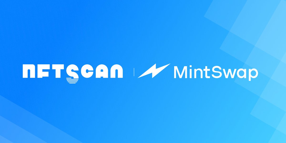 Layer2_Space's tweet photo. 🍻 @Nftscan_com has announced its partnership with @MintSwap_HQ
to offer community 10 #MS404 WL spots!
🌏 #NFTScan the world's largest #NFT infrastructure, supporting 20+ chains.
⛓️ #MintSwap the leading DEX & NFT marketplace on @Mint_Blockchain.
🔽VISIT
https://t.co/xI6ahtip00