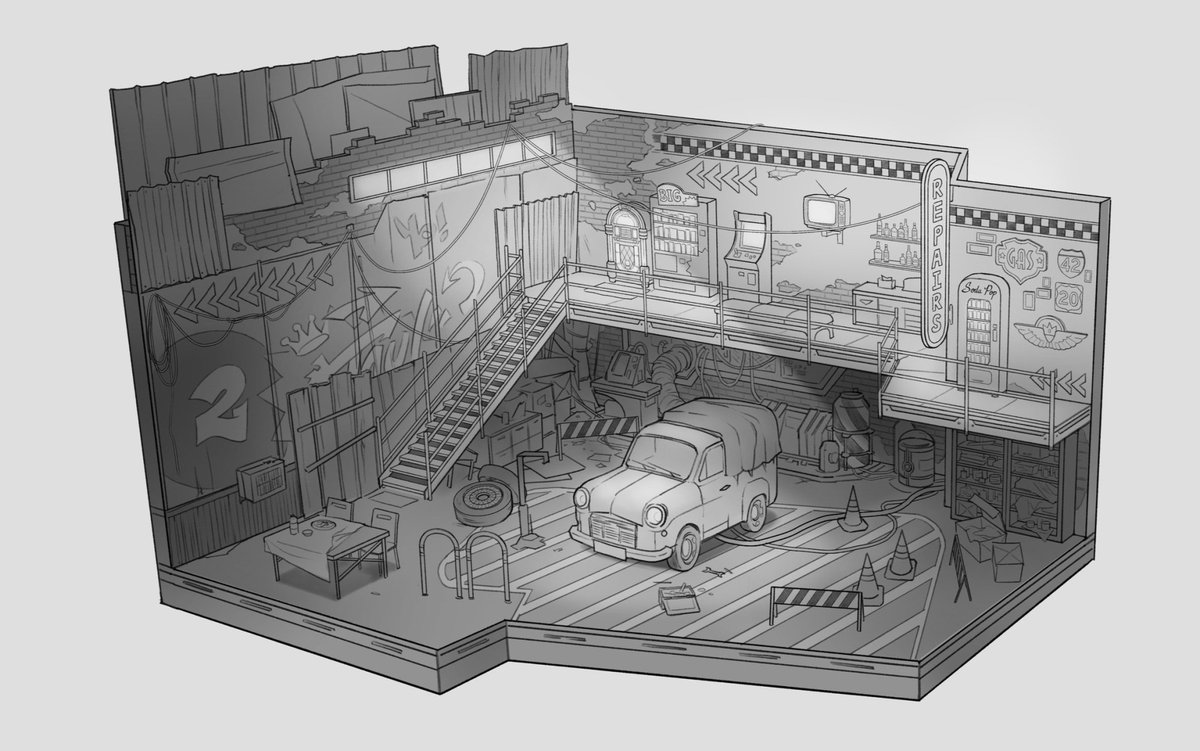 mxu_art's tweet image. Hey #PortfolioDay! I'm Michelle Xu, I do background design for animation.
🦞Portfolio: mxuart.com🦞
