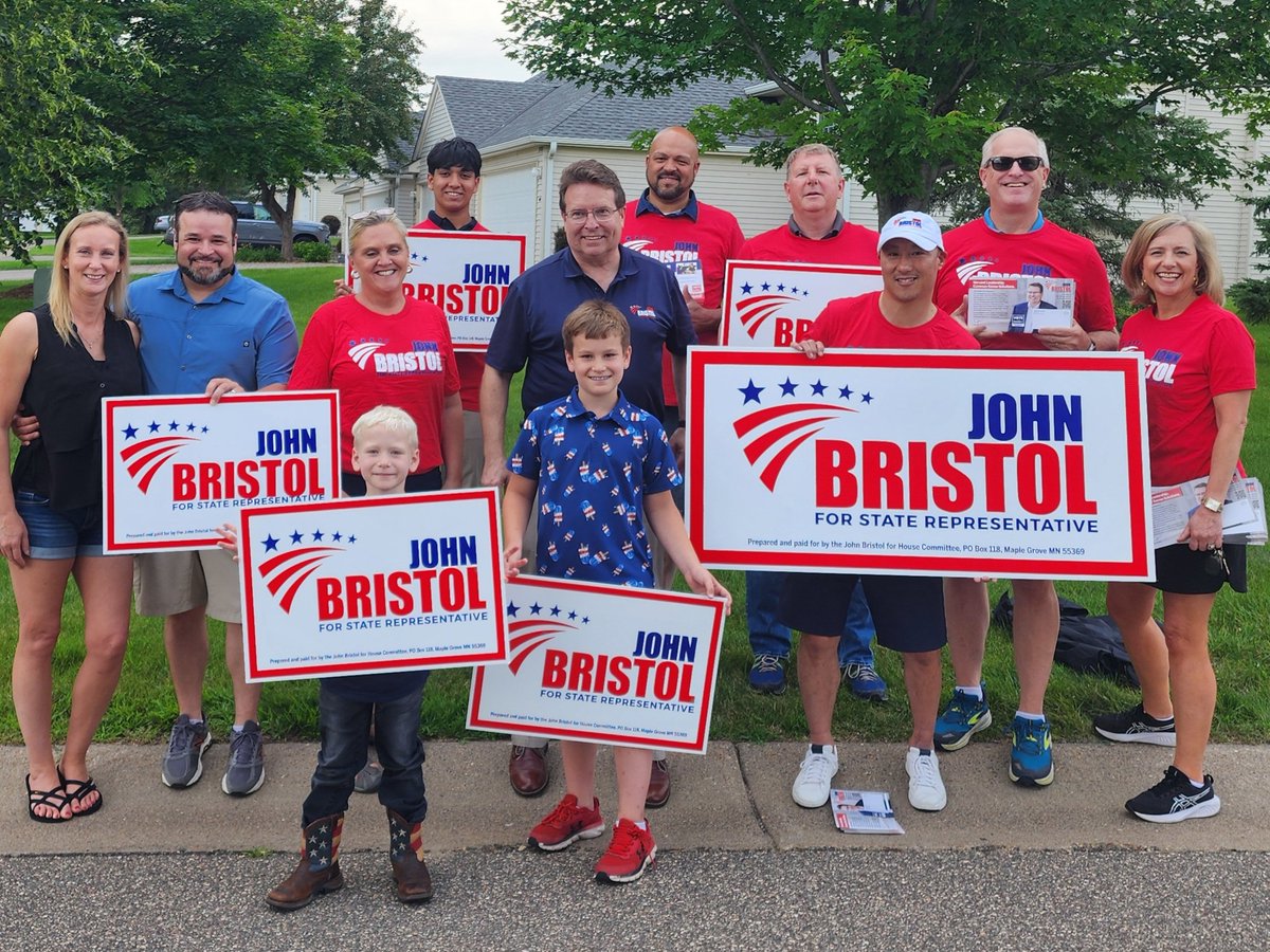Democrats in Maple Grove this afternoon are saying, "I can't afford to vote blue anymore....."