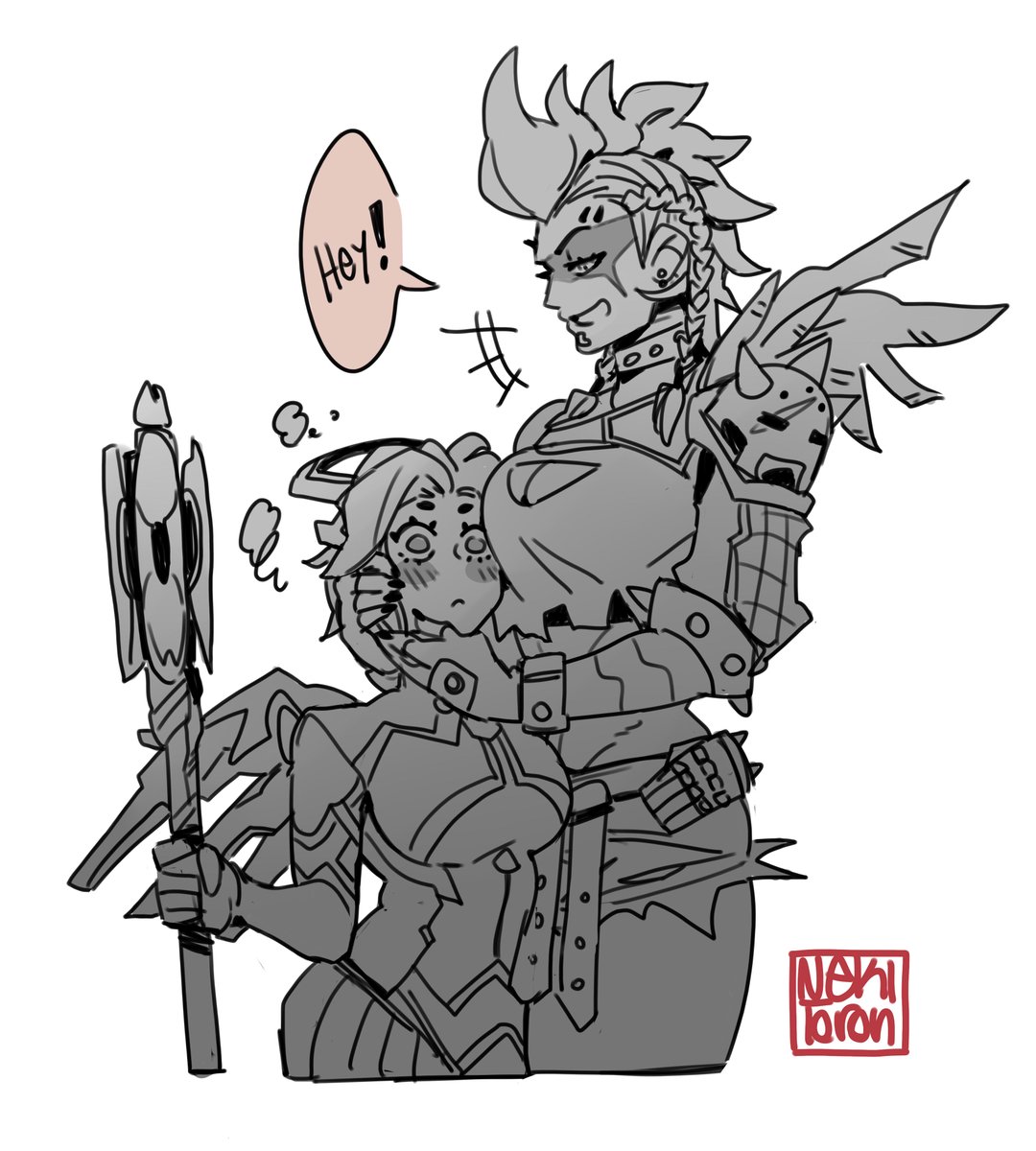 ๐ฅด๐ณ Ohm. . . ๐ฆ
#Junkerqueen #Mercy #Overwatch2 #Overwatchfanart #Fanart #sketch