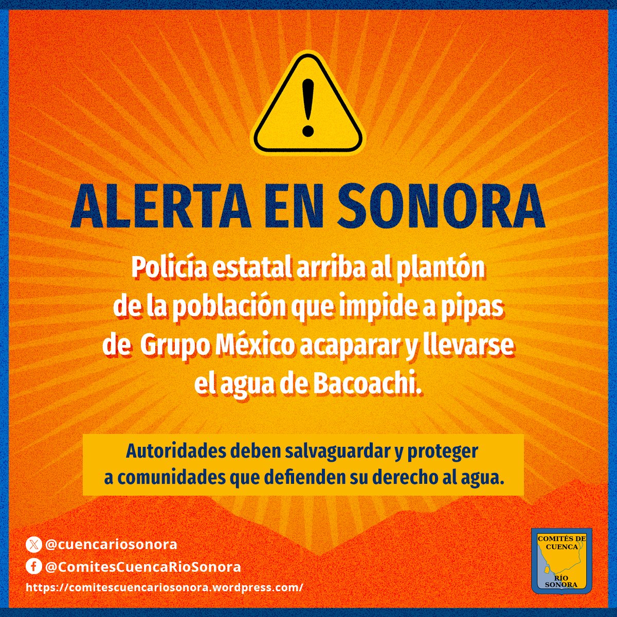 Comités de Cuenca Río Sonora tweet media