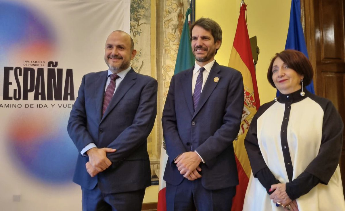 Hoy presentamos el programa de actividades de la edición 38 de la <a href="/FILGuadalajara/">FIL Guadalajara</a> y estará buenísima porque España es el país invitado. 🇪🇸

Estoy seguro que intercambiaremos ideas y cultura a través de los libros, actividades y talleres.

Aquí les comparto el programa para que lo