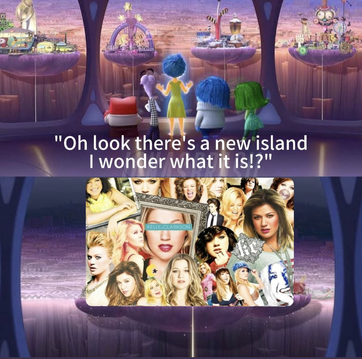 meghan_nello's tweet photo. “Oh, look there’s a new island. I wonder what it is?” 

14 yo me: “KELLLLLLYYYYYYY CLARKSOOOOOONNNNNN!” https://t.co/YzoTa97GQP