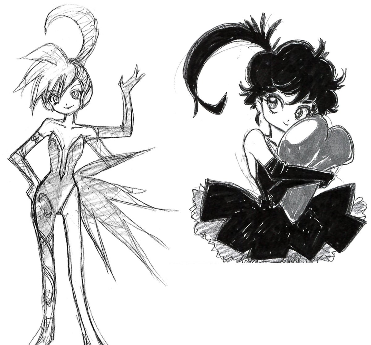 ani_obsessive's tweet photo. Concept art by Ikuko Itoh for Princess Tutu (2002–2003), created by Ikuko Itoh, Hal Film Maker https://t.co/BjXTxSHgAw
