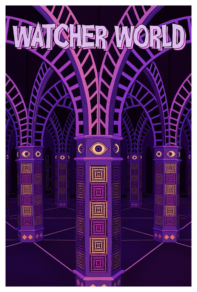 CraploadOfCraft's tweet photo. “Don’t you blink…”
#watcherworld #nightmaretime #starkid #poster #fanart https://t.co/DVeNF9Qpik