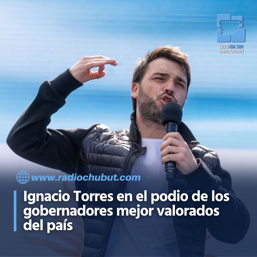 RadioChubut's tweet image. 👉 Ignacio Torres en el podio de los gobernadores mejor valorados del país

Así surge del ranking que lleva adelante la encuestadora CB Consultora Opinión Pública.

radiochubut.com/ignacio-torres…
