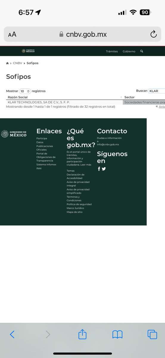 Meninatrix's tweet photo. @GobiernoMX @Profeco @cnbvmx 
Clonaron la página del gobierno en donde obtienes las actas de nacimiento. Solicitan transferencias que se van a una SOFIPO KLAR TECHNOLOGIES, SA DE C.V., S. F. P @klar_mx ahí tienen muchas cuentas abiertas para solicitar transferencias. https://t.co/1qUH4PYsUH