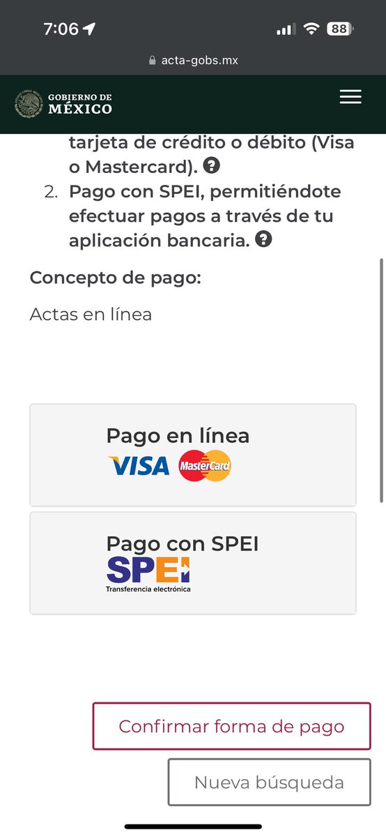 Meninatrix's tweet photo. @GobiernoMX @Profeco @cnbvmx 
Clonaron la página del gobierno en donde obtienes las actas de nacimiento. Solicitan transferencias que se van a una SOFIPO KLAR TECHNOLOGIES, SA DE C.V., S. F. P @klar_mx ahí tienen muchas cuentas abiertas para solicitar transferencias. https://t.co/1qUH4PYsUH