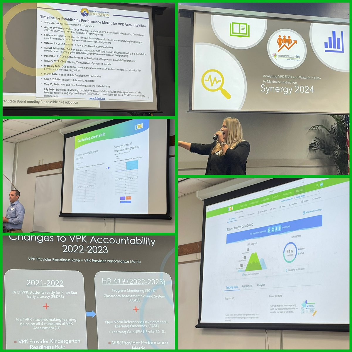 BHEHornets's tweet photo. The first two days of #Synergy2024 are in the books! It has been a time of robust, dynamic professional development for instructional leaders. We can’t wait to see what the rest of the week will bring. #MDCPSYourBestChoice, #SynergyXI, #SettingTheGoldStandard 🐝💚💛 https://t.co/OQ4oHvDgxn