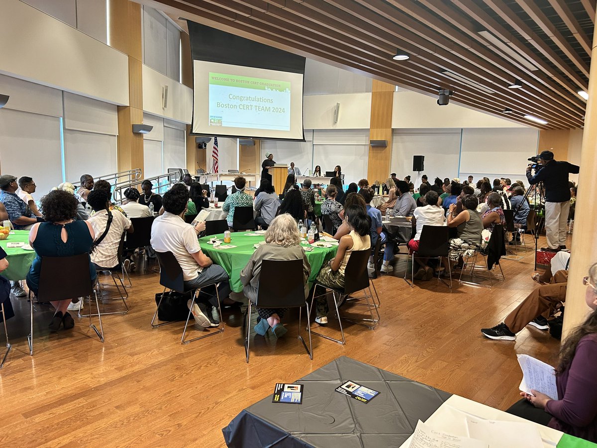AlertBoston's tweet image. Today we graduated our first Community Emergency Response Team (CERT) class for the City of Boston in over 12 years! Congratulations to all of our graduates led by Nancy Smith from our office! #Readyboston #BostonCERT