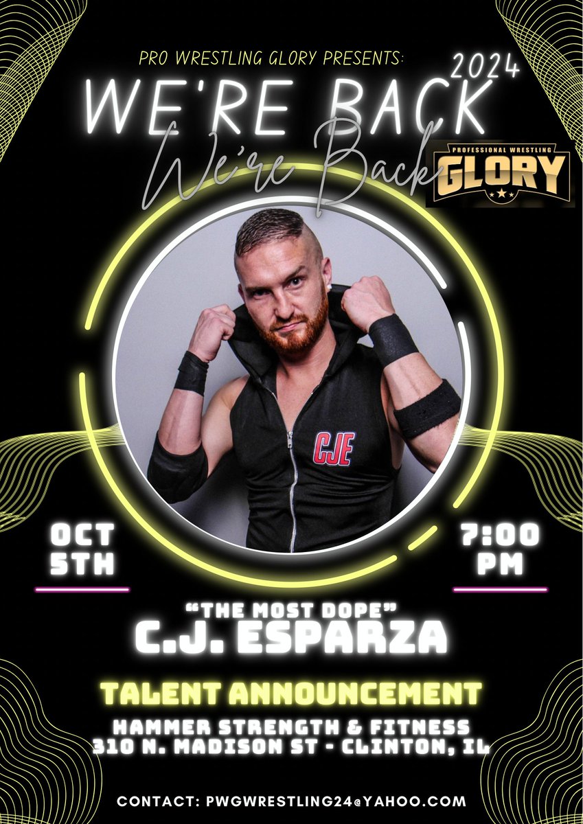 Pwg_Glory's tweet photo. ***TALENT ANNOUNCEMENT*** https://t.co/rvd54LXZHG