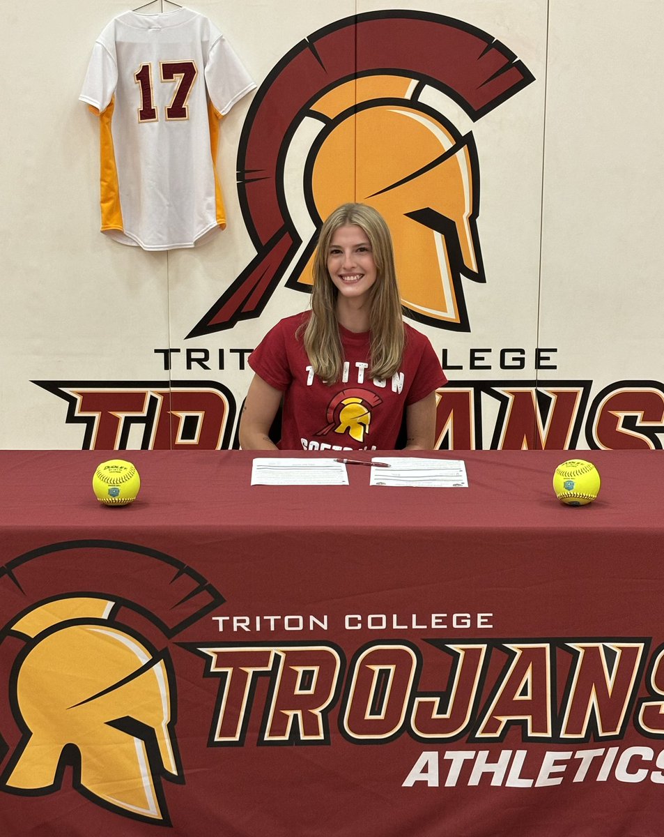 Triton College Softball tweet media