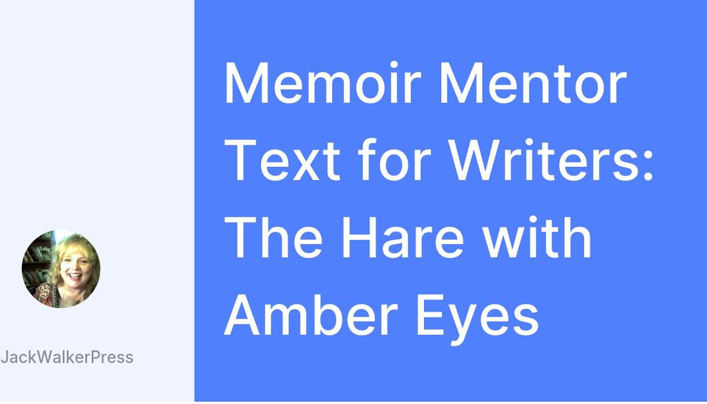 AmyLouToYou's tweet image. Awards such as the Costa Book Award for Biography and the Ondaatje Prize underscore the literary brilliance of &quot;The Hare with Amber Eyes,&quot; making it a memoir master text for writers.

Read more 👉 lttr.ai/AUk3P

#FirstPersonWriting #MemoirMentorText #WritingLesson