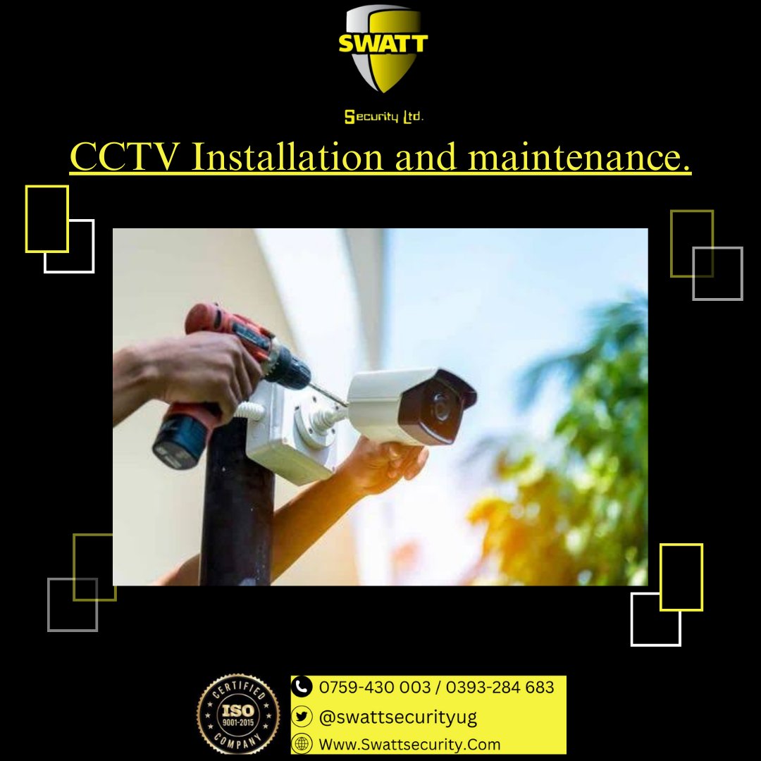 swattsecurityug's tweet photo. Dependable security systems . #SwattSecurity https://t.co/P0jtlWgJtu
