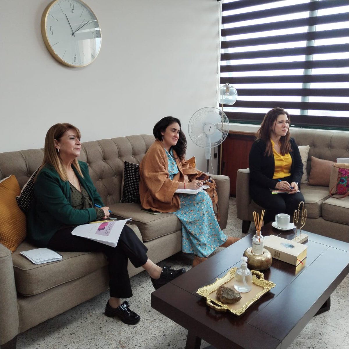 CongresoGuate's tweet photo. La diputada Carolina Orellana  @carolinaorezac, que preside la Comisión de la Mujer recibió la visita de Claudia Maselli, Directora Ejecutiva del Instituto Holandés para la Democracia Multipartidaria, para compartir conocimientos y competencias afines, relacionadas con el plan de trabajo de la sala legislativa y esta entidad.