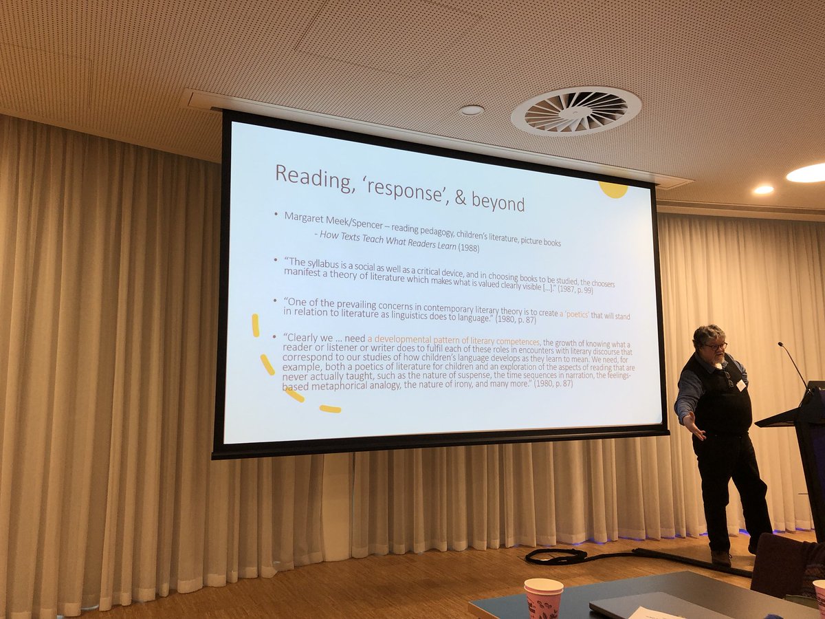 Lucinda McKnight (@lucindamcknigh8) on Twitter photo Bill Green calls for developmental poetics of engaging with literature. And lastly, politics!!!! Last but not least. @aatealeaconf Bill Green calls for developmental poetics of engaging with literature. And lastly, politics!!!! Last but not least. @aatealeaconf