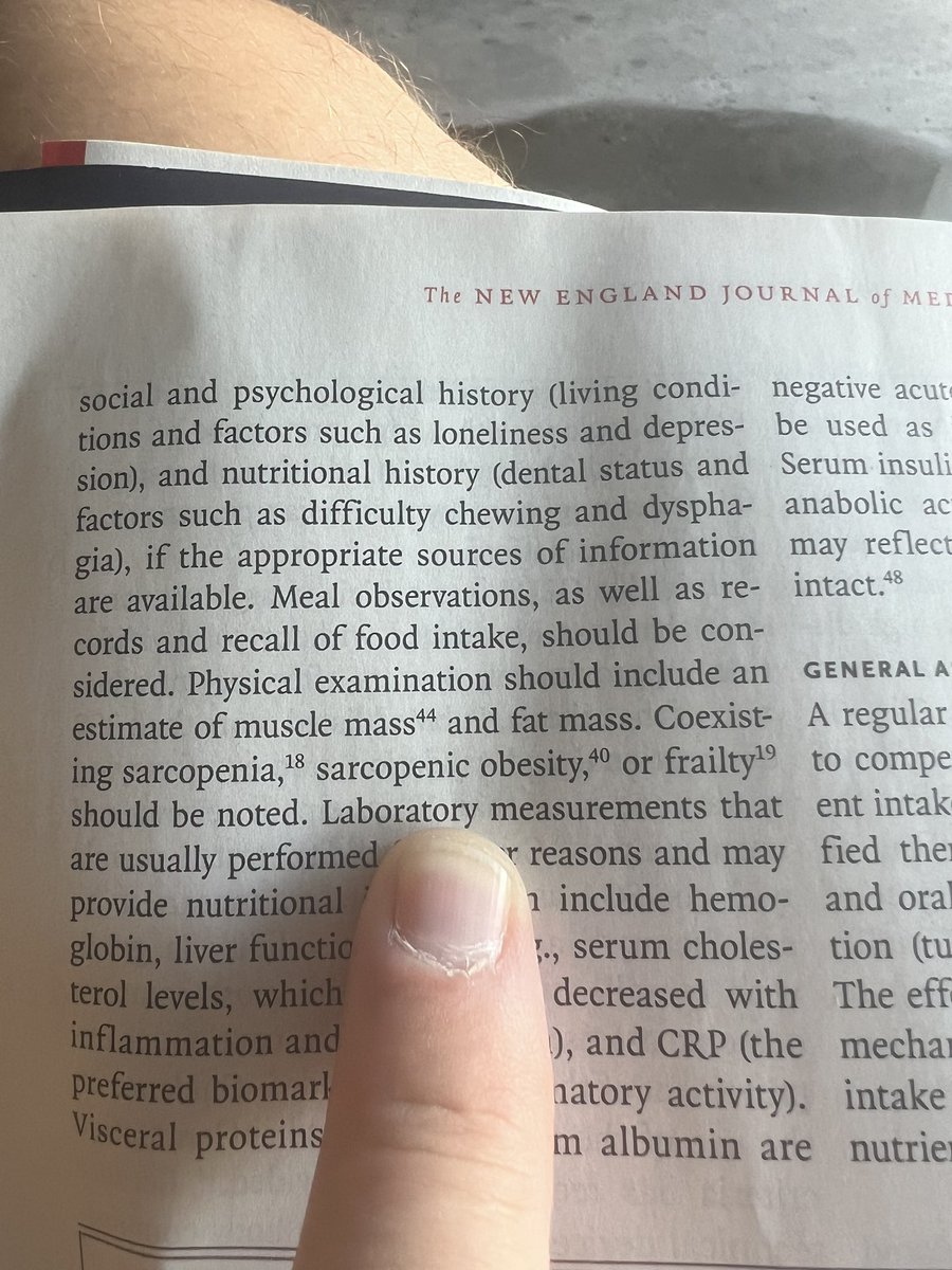phlegmfighter's tweet image. Months ago, my wife taught me that  “skinny fat“ is a skinny person of nl wt but w reduced muscle mass &amp;amp; excess fat, from lack of exercise &amp;amp; perhaps anorexic tendencies

Tonight @NEJM taught me the medical term: sarcopenic obesity

#skinnyfat #sarcopenicobesity