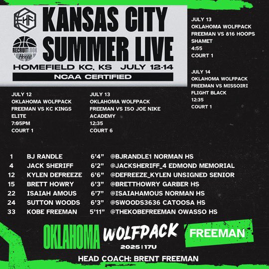 This weekend we are Live in Kansas City‼️