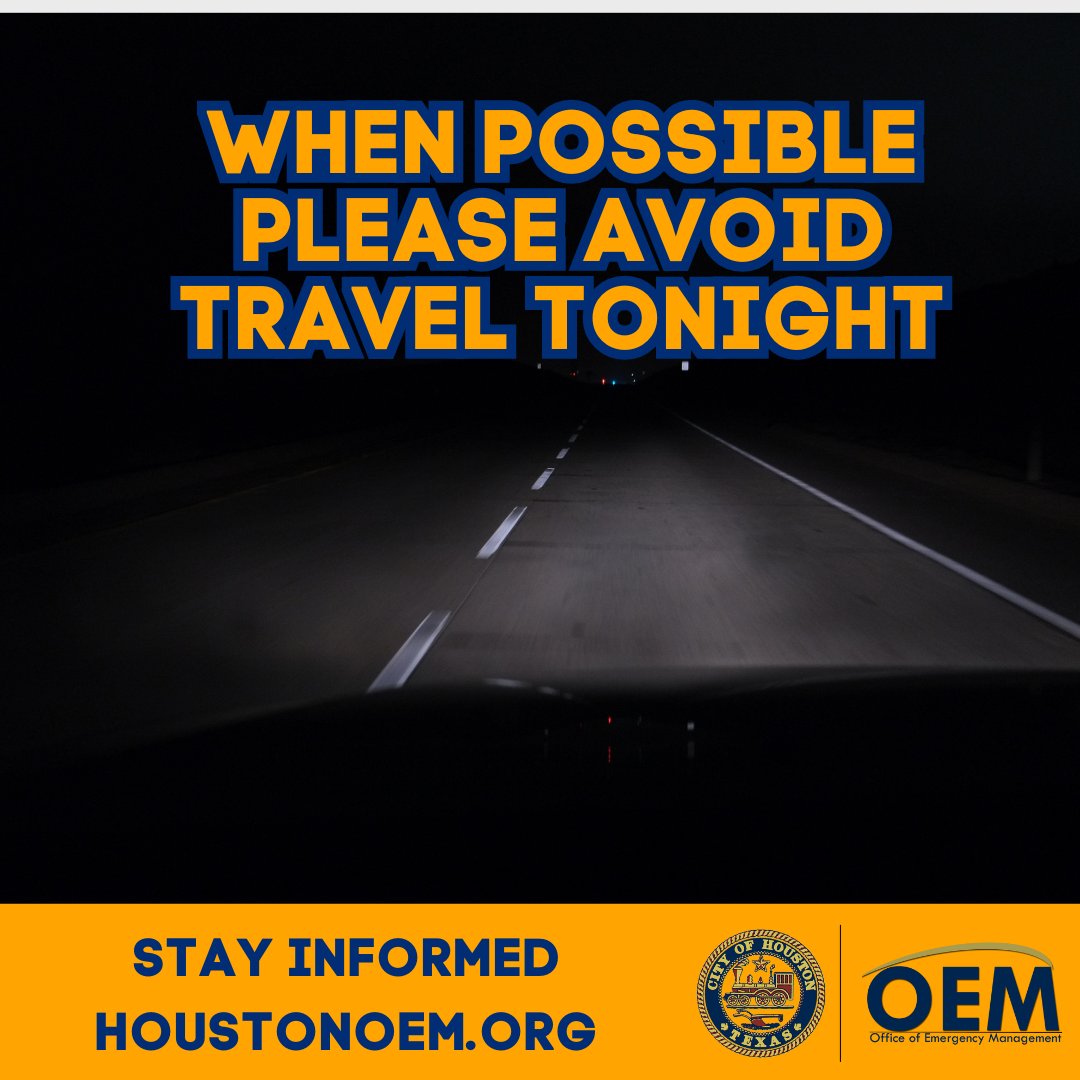 HoustonOEM's tweet photo. In the aftermath of Hurricane Beryl, many streetlights and signals are still not working, creating dangerous driving conditions. Please stay off the roads to ensure your safety and allow emergency crews to do their work. Your cooperation is essential. https://t.co/C8VORDgslQ