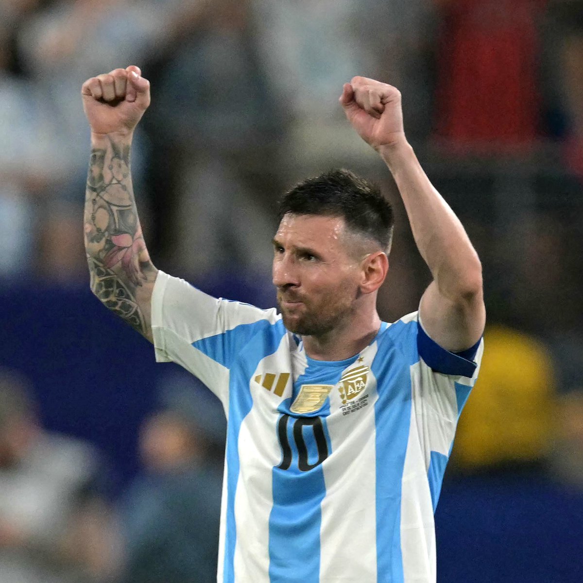 FOXSoccer's tweet photo. 2007: 
July 9: Messi scores his first career goal at Copa América
July 13: Lamine Yamal is born

2024: 
July 9: Lamine Yamal scores first Euros goal
July 9: Messi Scores in 6th Copa América