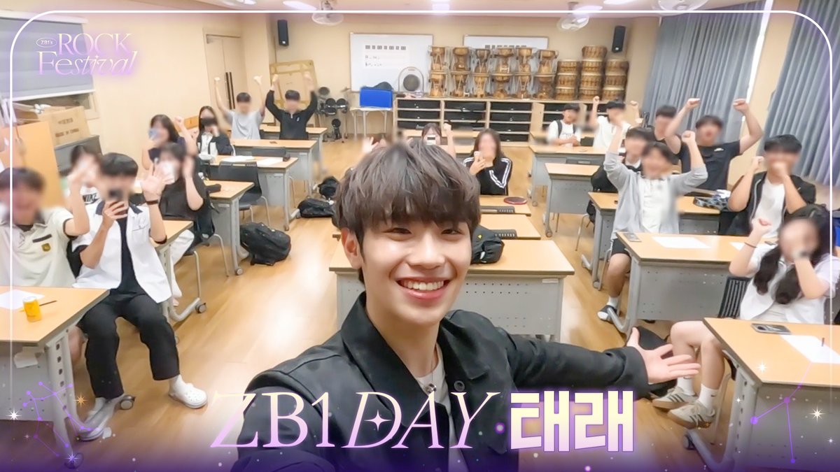 _📹
[ZB1 DAY] 태래 VLOG | 천안 쌍용고 모교 방문 | 열정의 'Feel the POP' | 밴드부 '패럴라이즈' 보컬 김태래

🔗 youtu.be/5LAx_LP3wcg

#ZEROBASEONE #ZB1 #제로베이스원
#ZB1_1ST_ANNIVERSARY