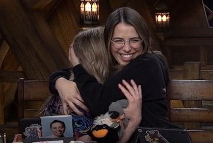 Ashley Johnson and Laura Bailey. That's it. That's the tweet.