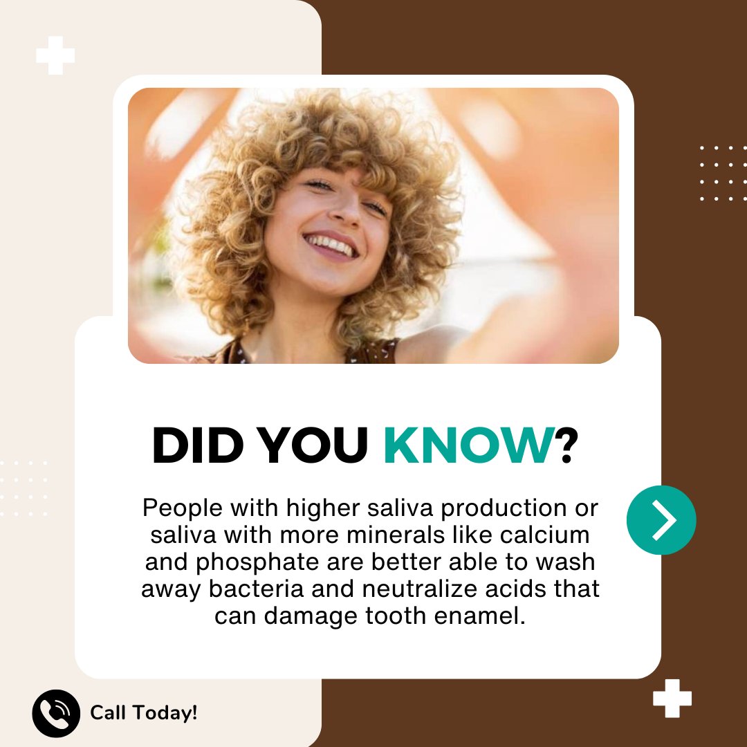DrDavidPittman's tweet photo. Fun Fact: More saliva means better protection for your teeth! 💧✨ https://t.co/BT8foCv53Z