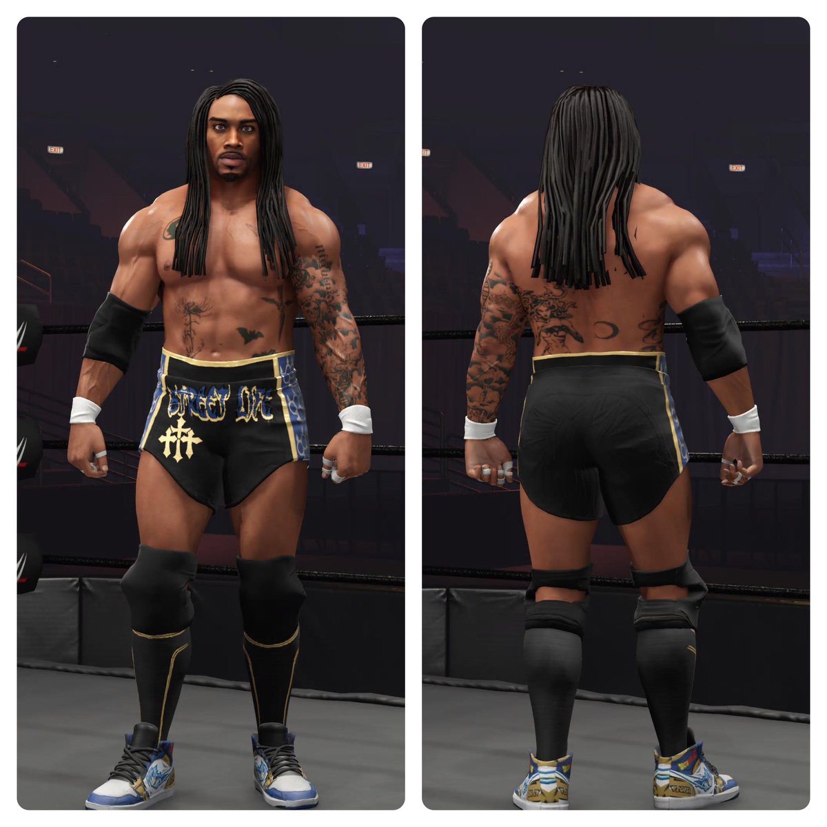 AlphaMind_AM's tweet photo. “The Urban Gladiator” James Tyson
#WWE2K24 #Caw #OriginalCaws #EST93 https://t.co/az5lcv0S2r