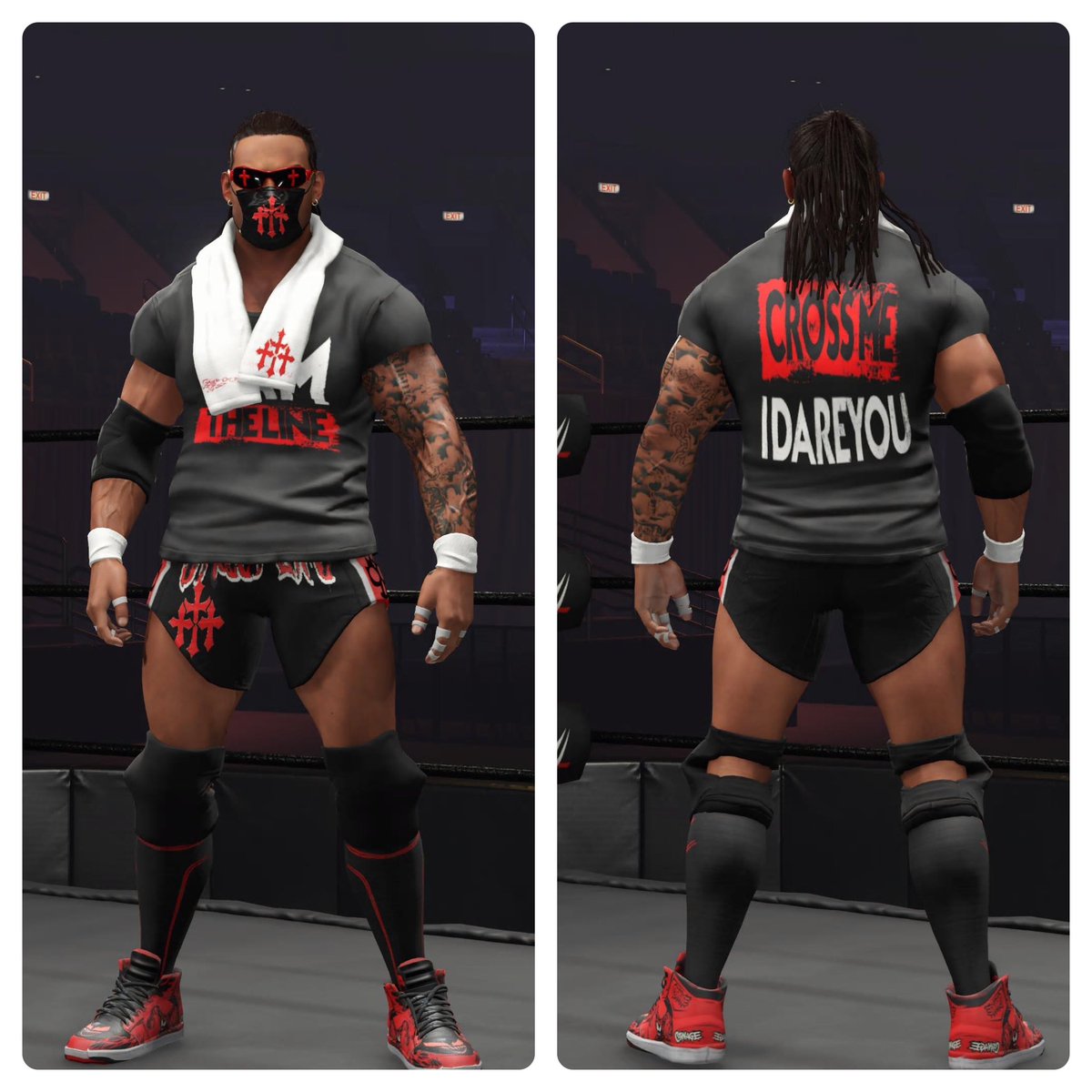 AlphaMind_AM's tweet photo. “The Urban Gladiator” James Tyson
#WWE2K24 #Caw #OriginalCaws #EST93 https://t.co/az5lcv0S2r