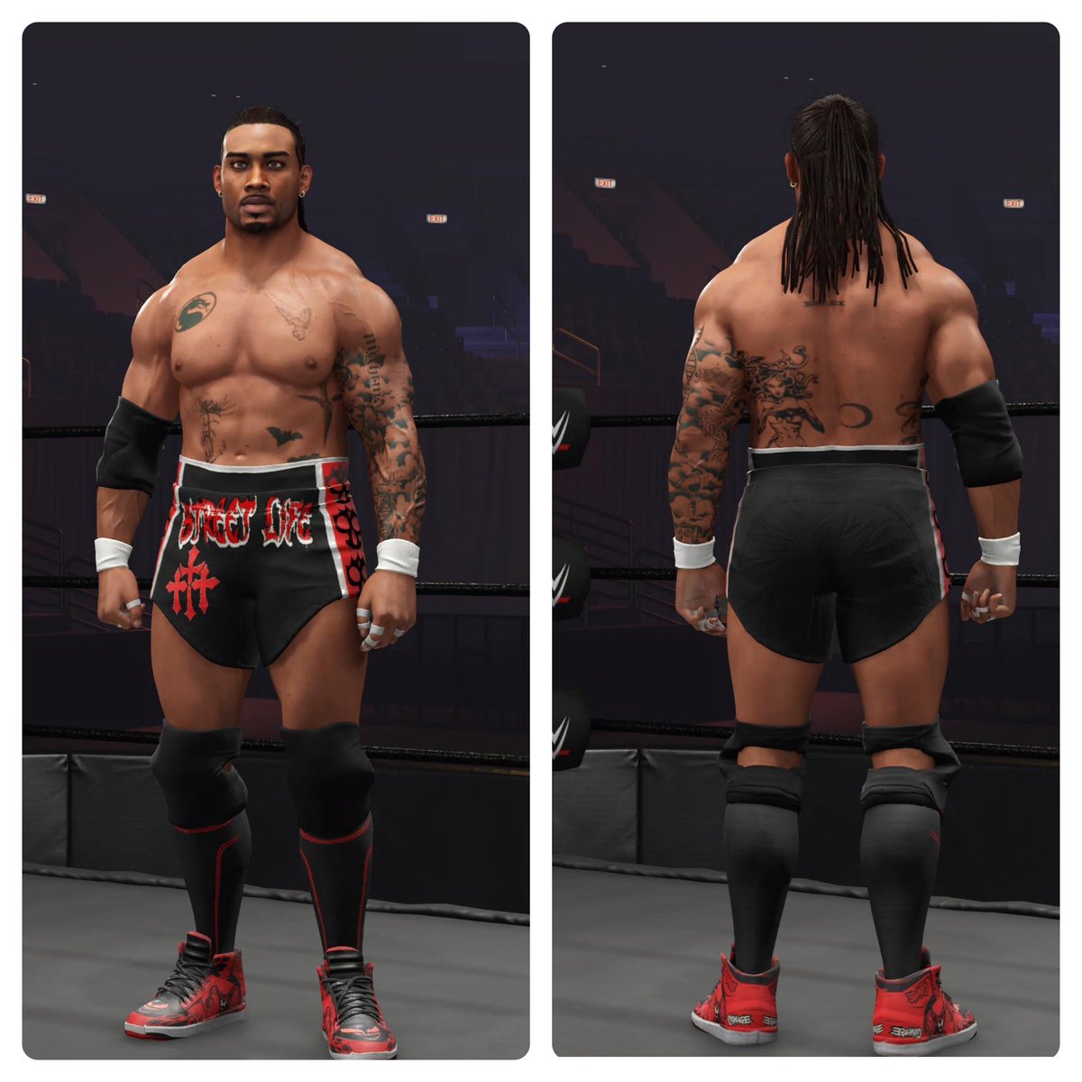 AlphaMind_AM's tweet photo. “The Urban Gladiator” James Tyson
#WWE2K24 #Caw #OriginalCaws #EST93 https://t.co/az5lcv0S2r