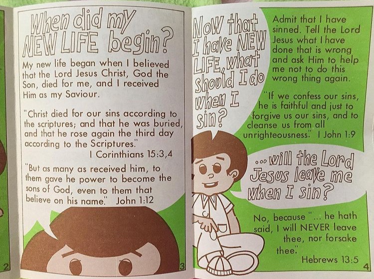 Gracious__Gifts's tweet photo. #vintage #gospel #tracts #evangelism #Bible #biblical #Christian #truth #facts #factsyoudidntknow #information #steps #growing #Jesus #God #love #faith #believe #trust #peace #joy #new #life https://t.co/X7wCuTf53f