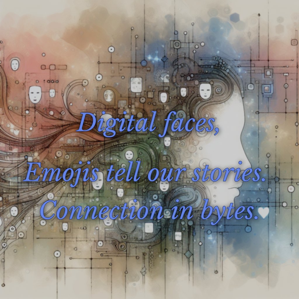 hakurator's tweet image. Join the digital world with us! 🌐✨ #DigitalFaces #Emojis #Connection