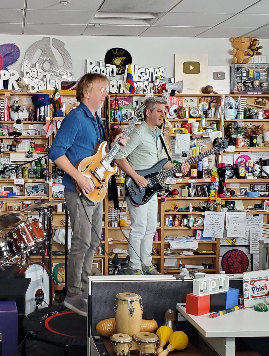 Just <a href="/phish/">Phish</a> playing in my office. NBD.