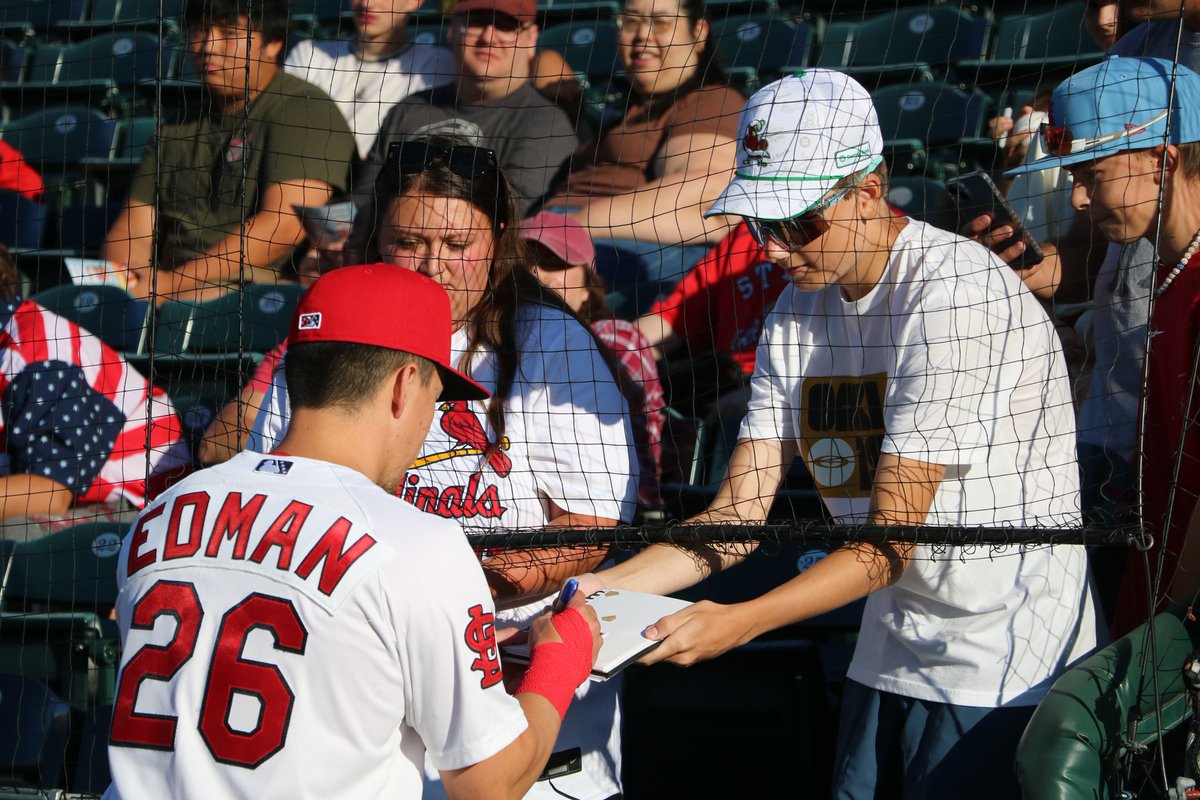 ozkspringbirds's tweet photo. Welcome back to the 417, Tommy Edman! https://t.co/nAurTQIrwT