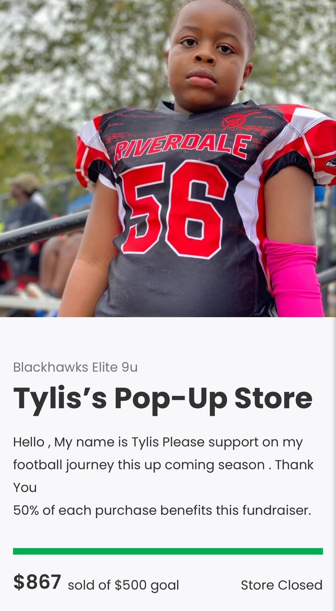 TyOnTheMove_'s tweet photo. Thank You To All My Supporters💪🏽…I set a Goal and went  Above💯Raised money that’s going towards my football season. 🏈Time…Let’s Get It💥 https://t.co/pdtzMyNfBF